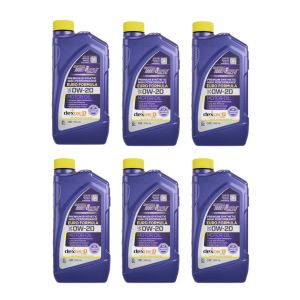 ROYAL PURPLE #11915 0W20 European Formula Dexos D Case 6x1 Quart