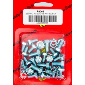 RACING POWER CO-PACKAGED #R0008 SBF Oil Pan Bolt Kit