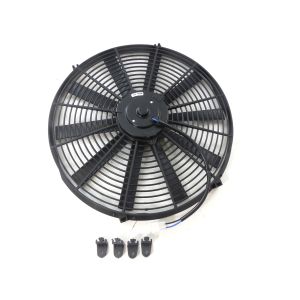 RACING POWER CO-PACKAGED #R1206 16In Electric Fan Straight Blade