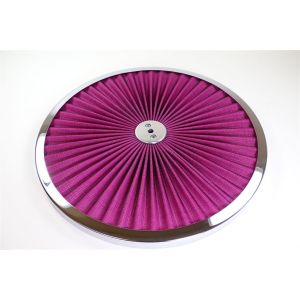 RACING POWER CO-PACKAGED #R2030 14In Super Flow Air Cleaner (Top-Only)
