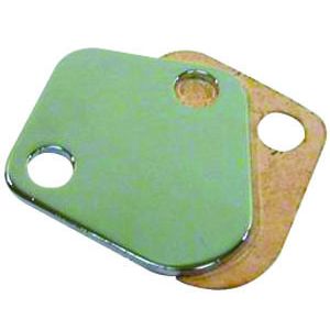 RACING POWER CO-PACKAGED #R2058 BBC Fuel Pump Block-Off Plate