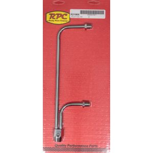 RACING POWER CO-PACKAGED #R2198X Fuel Line Chrome 8-21/32 in Centers