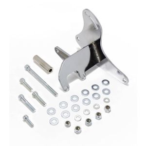 RACING POWER CO-PACKAGED #R3834 SB Chevy Driver Side Alt ernator Bracket - Chrome