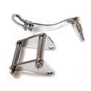 RACING POWER CO-PACKAGED #R3838C Saginaw Adjustable Power Steering Bracket - Chr
