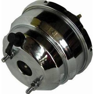 RACING POWER CO-PACKAGED #R3908 Chrome Power Brake Boos ter - 8In