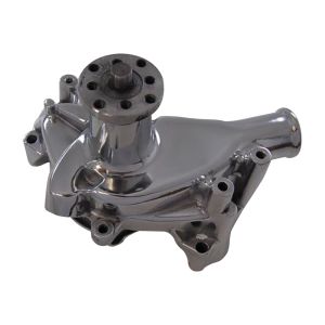 RACING POWER CO-PACKAGED #R3951C SB Chevy Aluminum Water Pump Long- Chrome