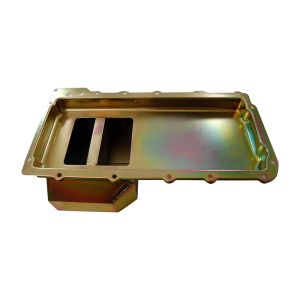 RACING POWER CO-PACKAGED #R4019Z GM LS1 Steel Oil Pan 7 Quart Zinc