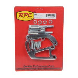 RACING POWER CO-PACKAGED #R4302 Alum SBC Power Steering Bracket