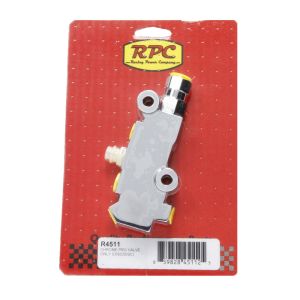 RACING POWER CO-PACKAGED #R4511 Chrome Prop Valve Only (Disc/Disc)