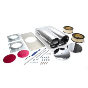 RACING POWER CO-PACKAGED #R5236 Polished Aluminum Hood Scoop