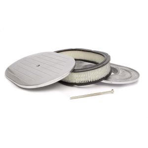 RACING POWER CO-PACKAGED #R6020 12x2 Alum Oval A/C Ball Milled Polished