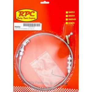 RACING POWER CO-PACKAGED #R6054 Stainless Throttle Cable 24in