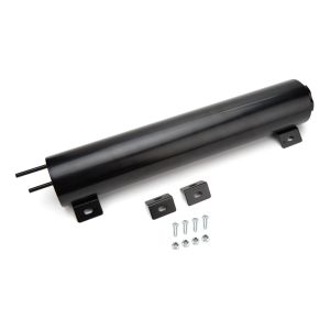 RACING POWER CO-PACKAGED #R6078BK Stainless 3in x 16in Overflow Tank Black