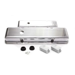 RACING POWER CO-PACKAGED #R6131-2 SBC Alum Short V/C Plain Polished
