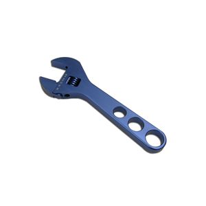 RACING POWER CO-PACKAGED #R6205 8In Adjustable Aluminum Wrench Blue