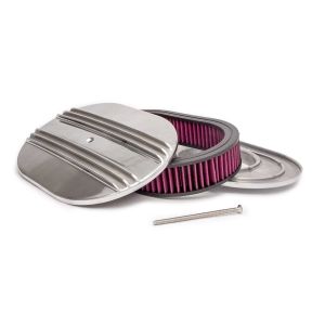 RACING POWER CO-PACKAGED #R6321 12x2 Alum Oval Finned A/C Polished