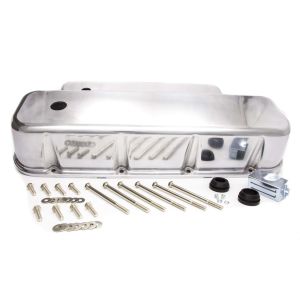 RACING POWER CO-PACKAGED #R6330-2 BBC Alum Tall Plain V/C Polished