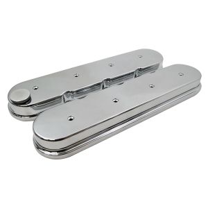 RACING POWER CO-PACKAGED #R6369 GM LS Cast Aluminum Valve Covers