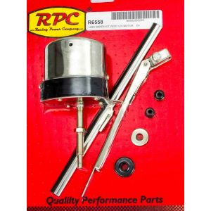 RACING POWER CO-PACKAGED #R6558 12v S/S Wiper Motor w/Arm & Blade