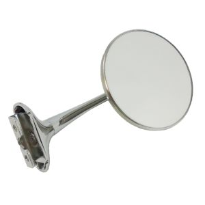 RACING POWER CO-PACKAGED #R6609 SS 4In Chrome Old Style Door Edge Mirror