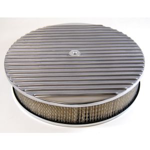 RACING POWER CO-PACKAGED #R6708 14 X 3 Full Finned Air Cleaner Kit Paper