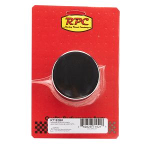 RACING POWER CO-PACKAGED #R7192BK Valve Cover Breather Push In Short Black Each