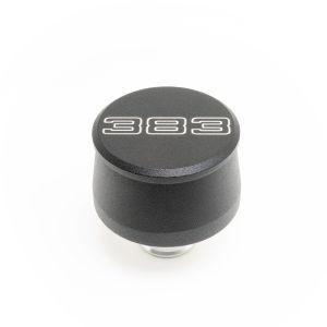 RACING POWER CO-PACKAGED #R8209 Valve Cover Breather 383 Logo Black Each