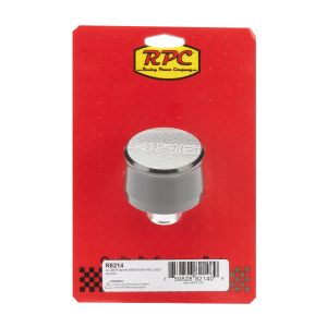 RACING POWER CO-PACKAGED #R8214 Valve Cover Breather 496 Logo Black Each