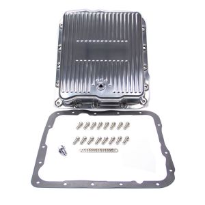 RACING POWER CO-PACKAGED #R8493 GM 700R4 4L60 Alum Trans Pan Polished