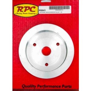 RACING POWER CO-PACKAGED #R8841 BBC SWP Single Groove Lower Pulley