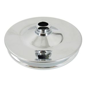 RACING POWER CO-PACKAGED #R8941 Power Steering Pulley GM Chrome