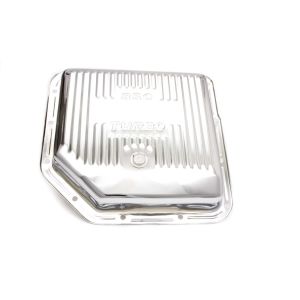 RACING POWER CO-PACKAGED #R9122 TH350 Trans Pan Chrome Steel Finned
