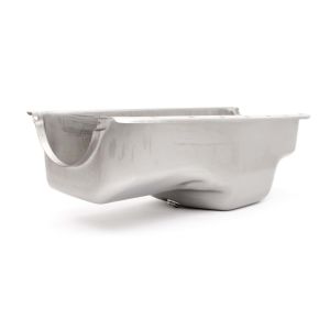 RACING POWER CO-PACKAGED #R9311RAW 64-87 SBM Steel Stock Oil Pan Unplated