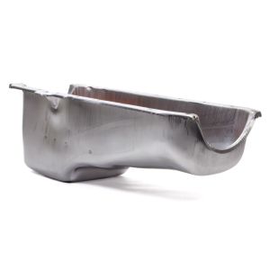 RACING POWER CO-PACKAGED #R9414RAW 86-   SBC Steel Stock Oil Pan Unplated
