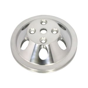 RACING POWER CO-PACKAGED #R9482POL Pol Alum SBC Single Gro ove Pulley