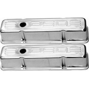 RACING POWER CO-PACKAGED #R9841 SB Chevy 283-350 Tall Va lve Cover Pair