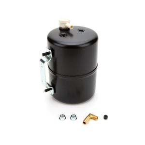 RACING POWER CO-PACKAGED #R9970 Black  Steel Vacuum Sys tem Reservoir Tank