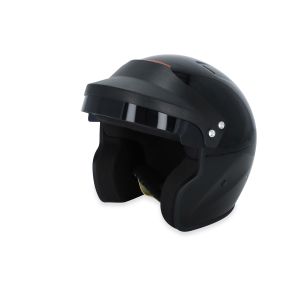 RACEQUIP #257003RQP Helmet Open Face Medium Black SA2025