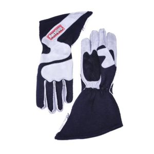 RACEQUIP #359606RQP Gloves Outseam Black/ Gray X-Large SFI-5
