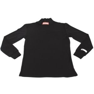 RACEQUIP #421991RQP Underwear Top FR Black X-Small SFI 3.3