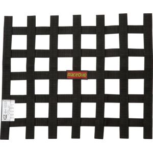 RACEQUIP #726003RQP Ribbon Net 18x18 SFI Black