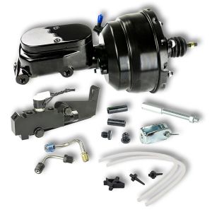 RIGHT STUFF DETAILING #B85315672 Booster Master Cylinder Combo Disc/Disc Black