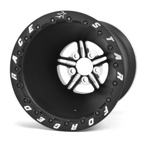 RACE STAR INDUSTRIES #63-616475021B 63 Pro Forged 16x16 DBL Pro Stock Black Anodized