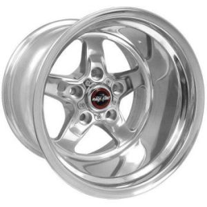 RACE STAR INDUSTRIES #92-512247DP 92 Drag Star Polish 15x1 2 5x4.75BC 4.00BS