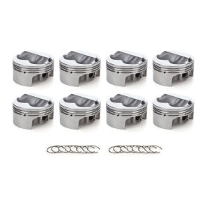 RACE TEC PISTONS #1000162 SBC Dome Piston Set 4.030 Bore + 12.7cc