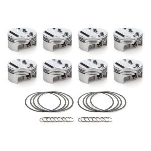 RACE TEC PISTONS #1000176 SBC Dome Piston Set 4.040 Bore + 7.6cc