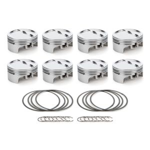 RACE TEC PISTONS #1000209 SBC Dished Piston Set 4.155 Bore -24.8cc
