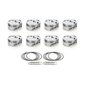 RACE TEC PISTONS #1000216 SBC Dished Piston Set 4.155 Bore -25.5cc