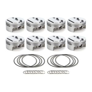 RACE TEC PISTONS #1000232 SBC Dome Piston Set 4.155 Bore +3.8cc