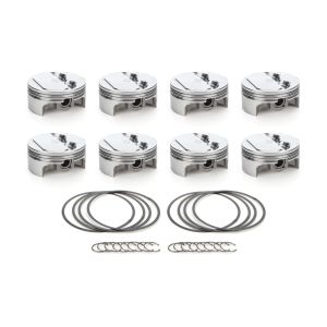 RACE TEC PISTONS #1000239 SBC Dome Piston Set 4.155 Bore -0.8cc
